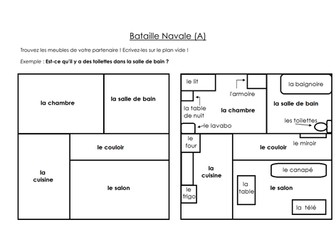 Battleships Starter; Rooms and Furniture