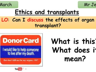 Ethics and organ transplant