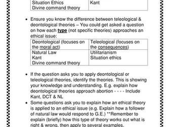 Applied ethics ocr religious studies