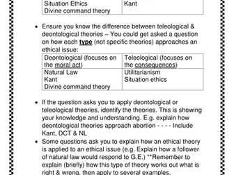 Applied ethics ocr religious studies