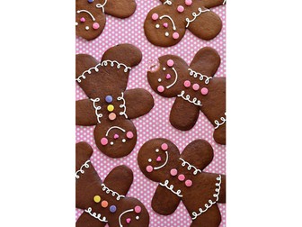 Designing and making a Gingerbread Man