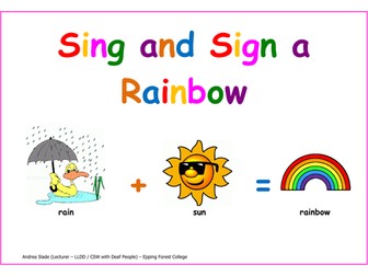 Sing and Sign a Rainbow