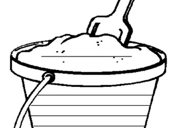 Shape poem presentation and worksheet