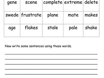 Phonics independent activities