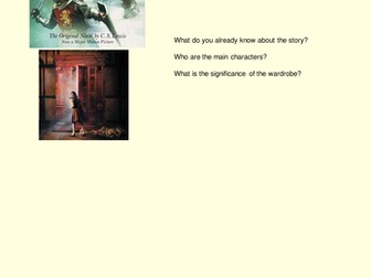 The Lion, the witch and the Wardrobe