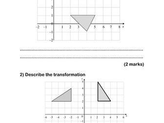 Describing transformations lesson (EAL)