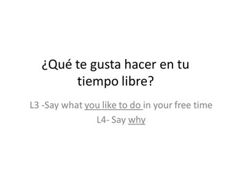 Que te gusta hacer en tu tiempo libre