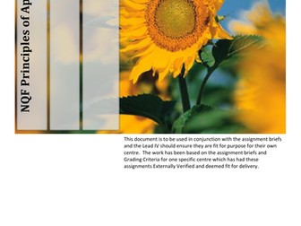 BTEC Merit Level Biology (NQF) Principles