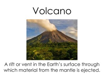 Geography Key Words Display Posters