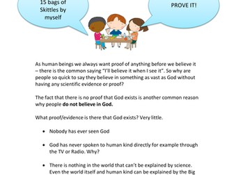 Why do people believe in God?