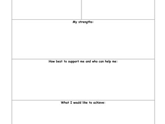 Person Centred Plan or IEP