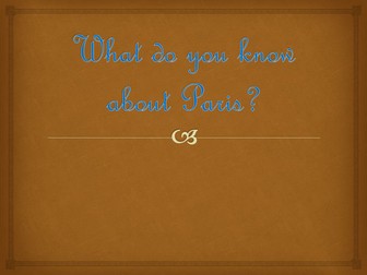 Paris Quiz