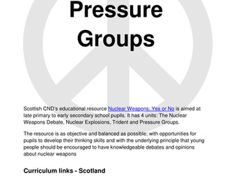 CND as a Pressure Group