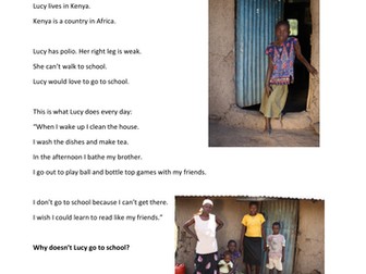 Send My Friend to School: circle words