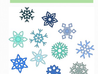 Creativity - Making Snowflakes