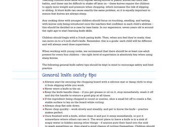 Jamie's live TES cooking lesson: Knife safety