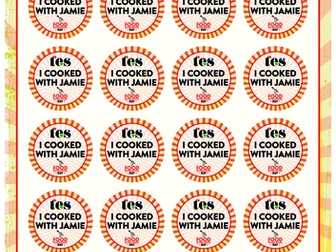 Jamie's live TES cooking lesson: Stickers