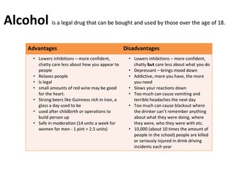 Alcohol and Tobacco - Drugs on trial