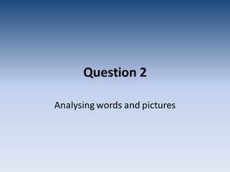 AQA English Language Higher Question 2