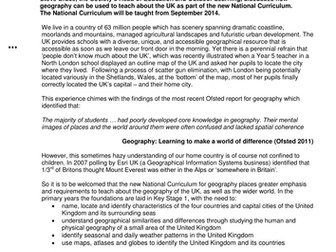 Teaching about the UK with geography