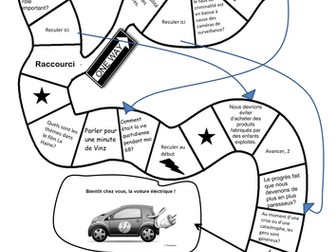 A2 French Speaking Practice Game AQA