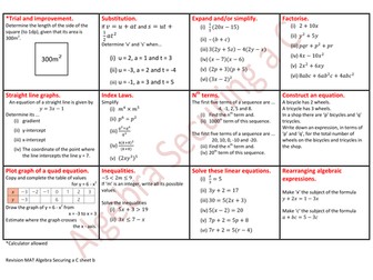 Maths MATS Securing a C set b