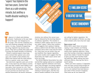 Doctors divided over e-cigarette safety