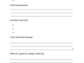 Pupil Questionnaire for Reports