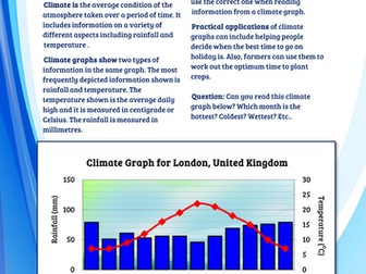 UK Climate - Making climate graphs