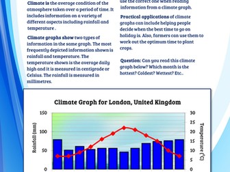 UK Climate - Making climate graphs