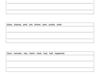 Alphabetical order worksheet