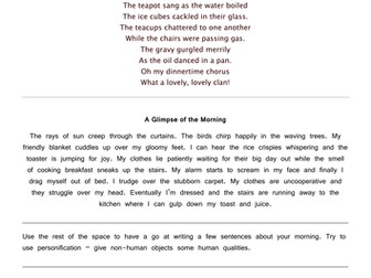 Finding personification