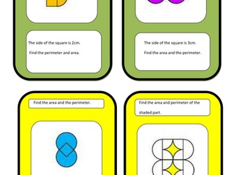 area and perimeter of composite shapes