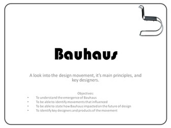 The Bauhaus Design Movement