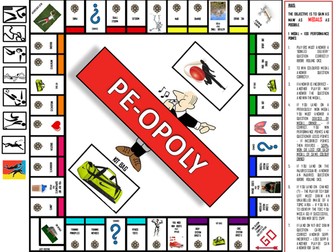 PE-opoly GCSE PE revision game