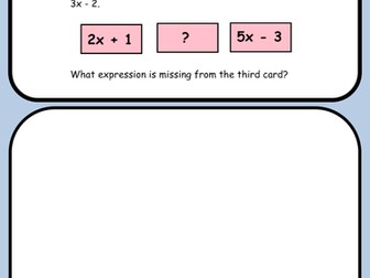 GCSE Handling Data Problem Cards