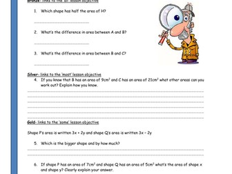 Introducing simultaneous equations