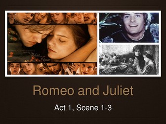 Shakespeare's 'Romeo and Juliet' Lessons