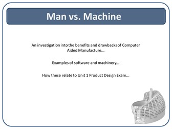Manufacturing with CAM