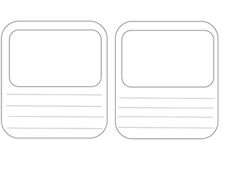 Sequencing cards template