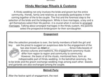 Hindu Marriage / Wedding