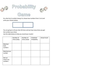Intro to Probability - Year 7
