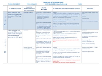 New Life planning from the Come and See website