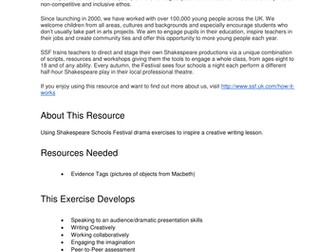 Macbeth - Writing a Spell