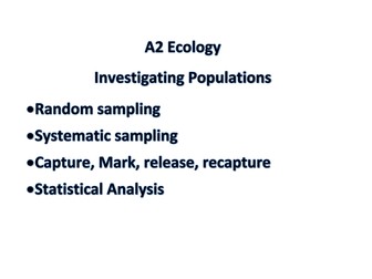 Field study practicals