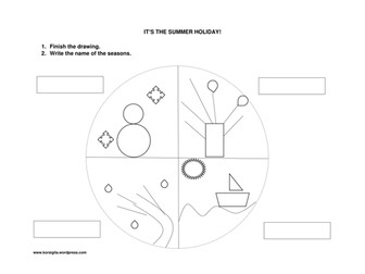 It’s the summer holiday!