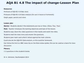 AQA-B1-4- Adaptation for survival - Part 2