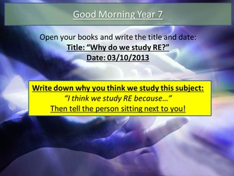 Introduction to RE - Five Lessons