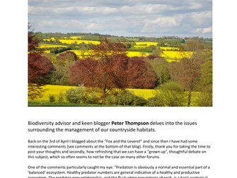 Action Countryside - A Question of Balance