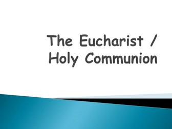 Exploring the Eucharist / Holy Communion with KS1